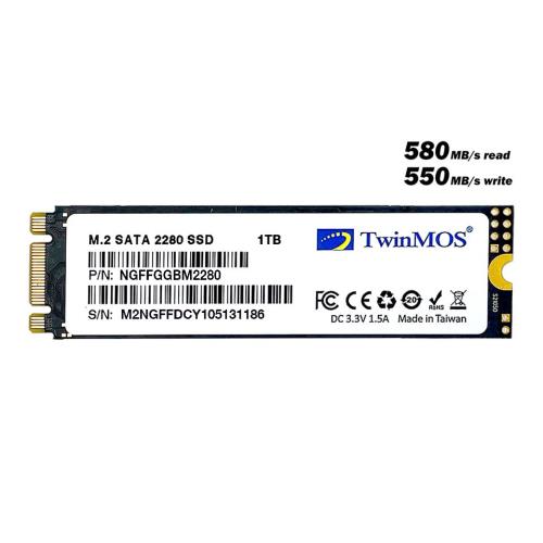 TWINMOS 1TB 580/550MB/s M.2 2280 NGFFGGBM2280 SSD Harddisk